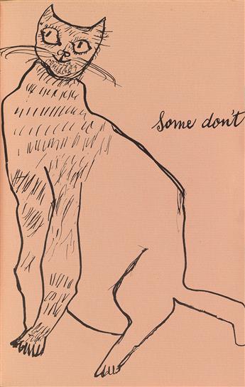 Andy Warhol | Holy Cats by Andy Warhol's Mother (1957) | Artsy
